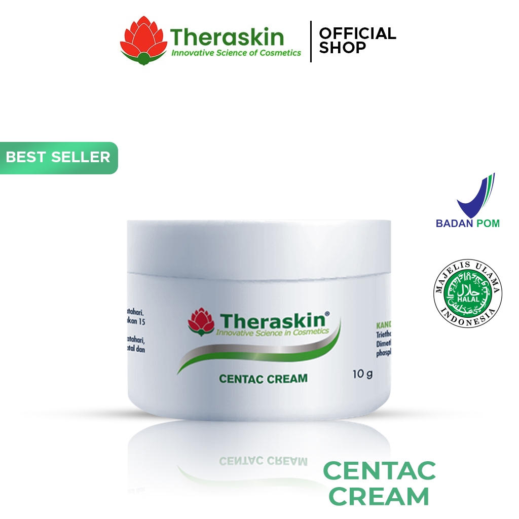 Jual Theraskin Centac Cream Krim Malam Bopeng Shopee Indonesia