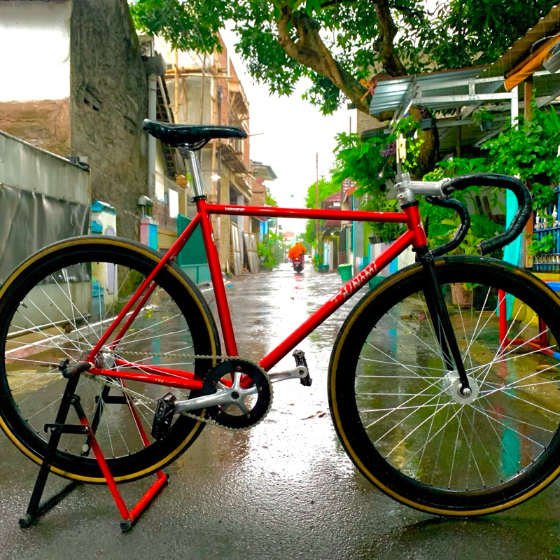 Jual Sepeda Fixie Frame Tsunami 4130 | Shopee Indonesia