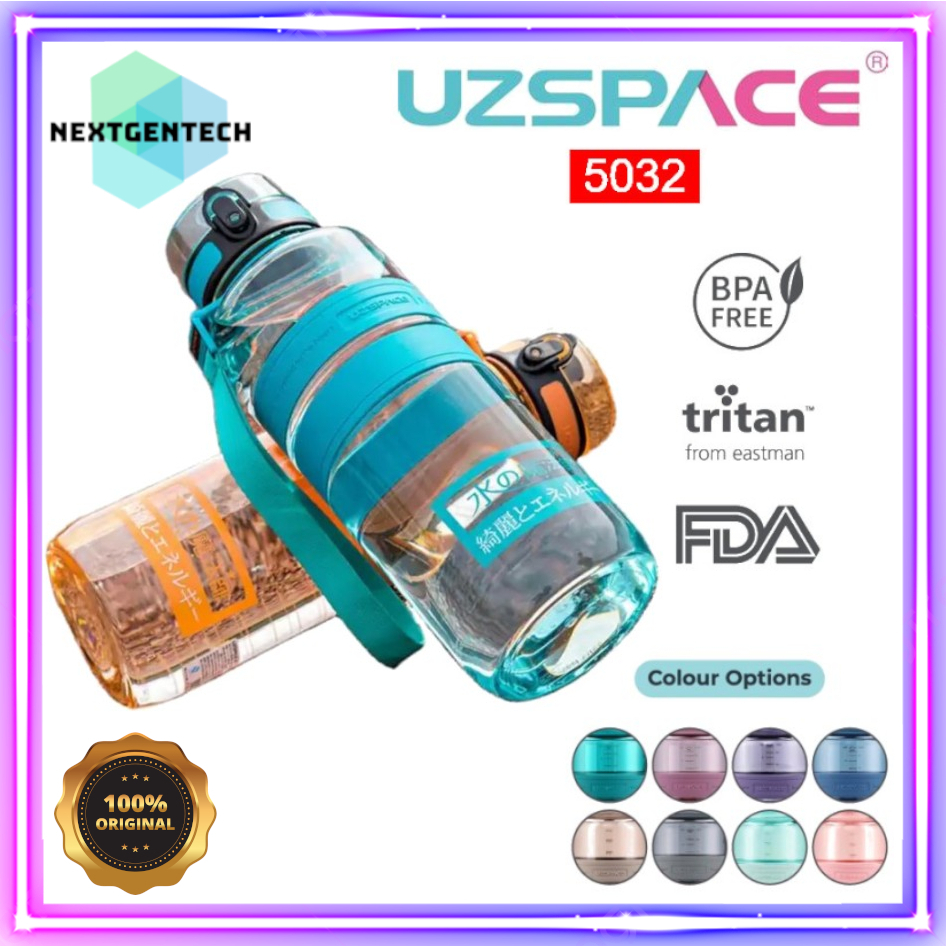 Jual UZSPACE Botol Minum Olahraga Outdoor Sport Jogging Fitness Bottle ...