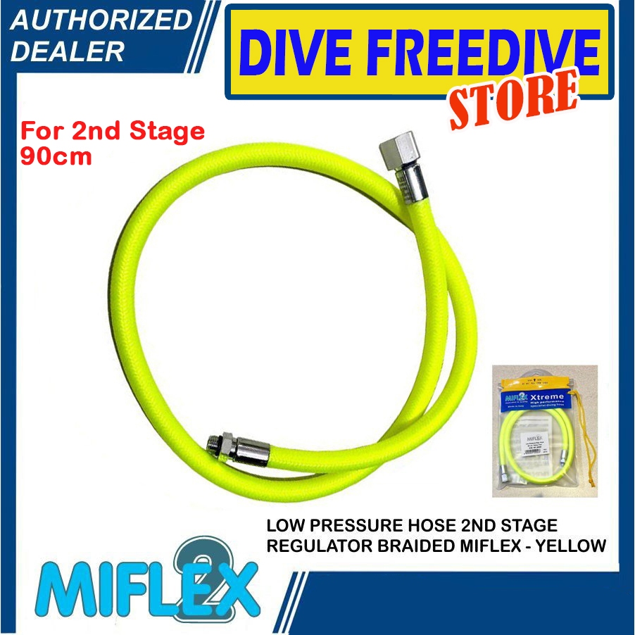 Scuba Choice 350PSI Low Pressure Hose - 38 Inch BCD Inflator Hose For Seaquest