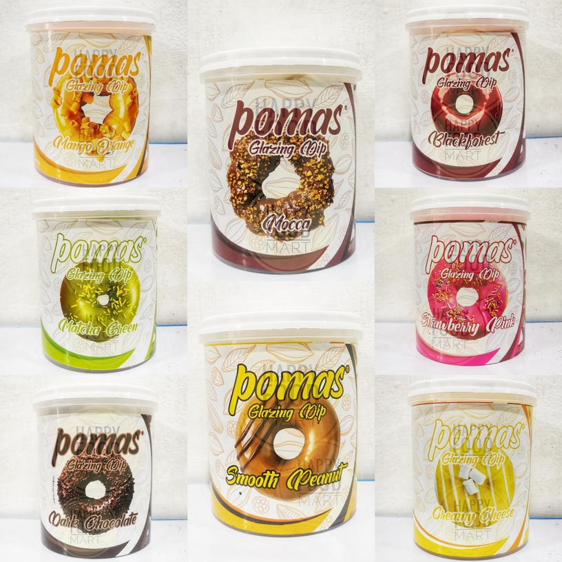 Jual [HALAL] POMAS DIP GLAZE 1 KG/GLAZING DIP/OLESAN DONUT MURAH/SELAI ...