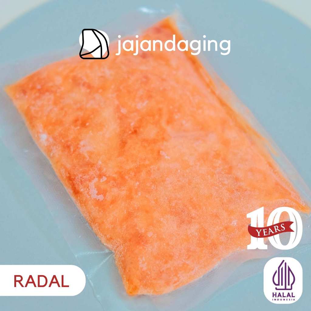 Jual Daging Salmon Halus/ Salmon Scrape 100gr - Radio Dalam | Shopee ...