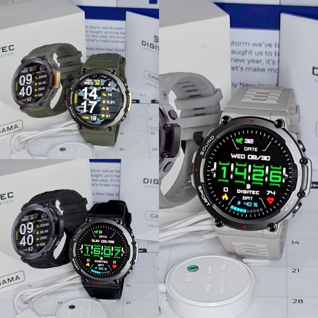Jual JAM TANGAN SMARTWATCH DIGITEC GAMA ORIGINAL GARANSI RESMI 1 TAHUN