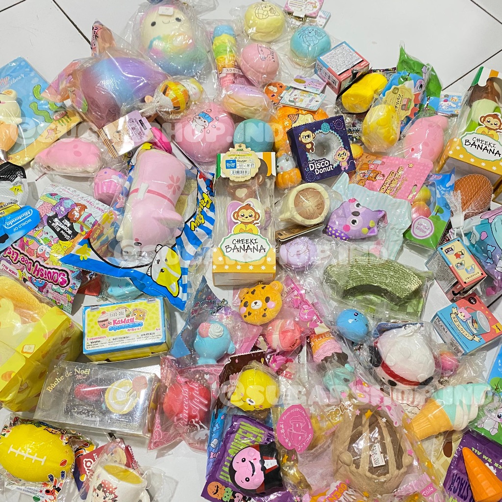 Jual [PART 7] squishy license sale banyak ibloom | Shopee Indonesia
