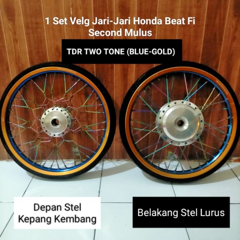 Jual Velg Tdr Ring Set Second Mulus Sepaket Velg Tdr Tone