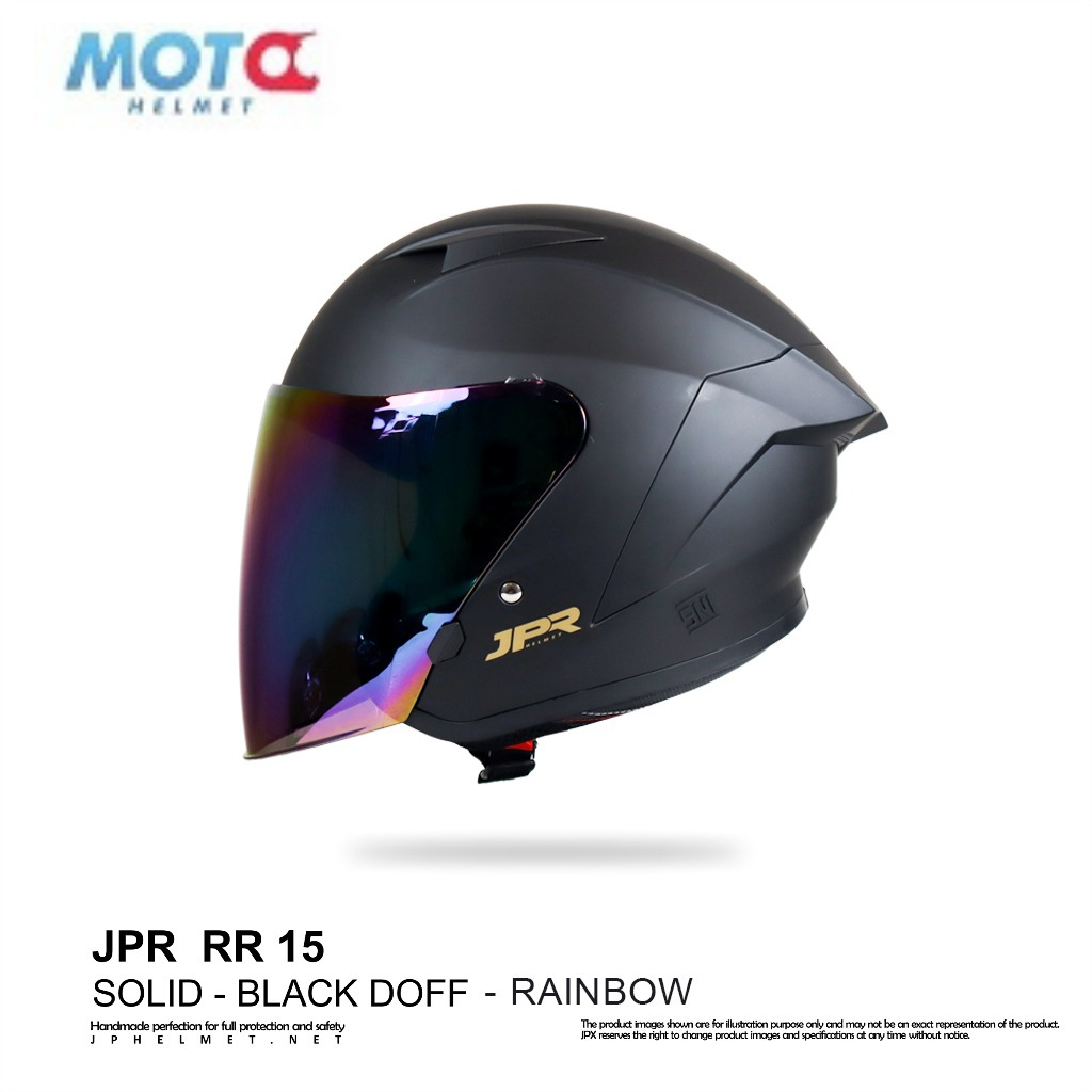 Jual Helm JPR Half Face RR15 (from JP Industries) | Shopee Indonesia