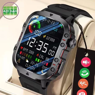 LIGE Jam Tangan Pintar Pria IP68 Bluetooth 5.1