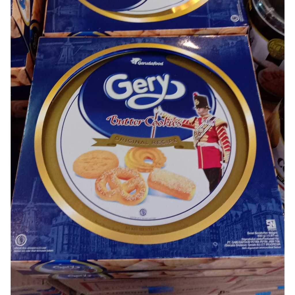 Jual Gery butter cookies original recipe 450g Shopee Indonesia