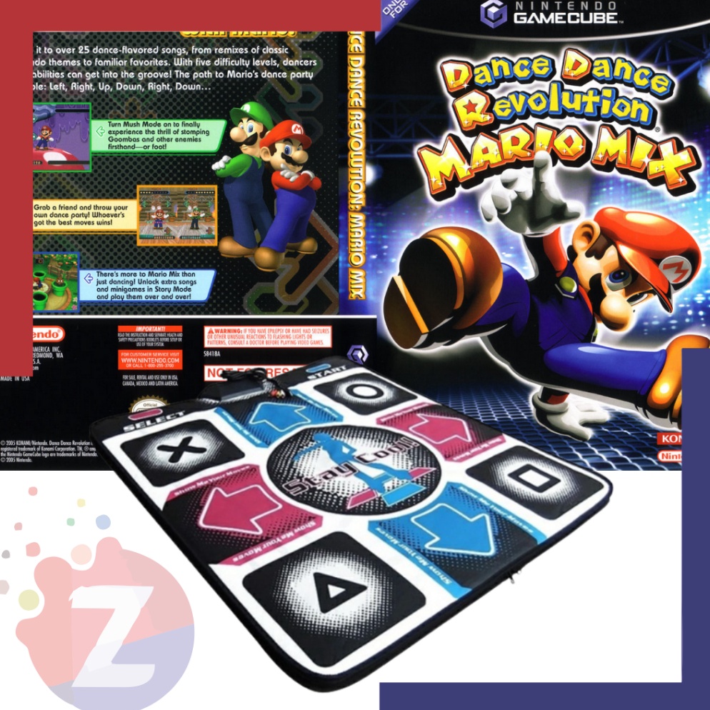 Jual ART I93K Dancing Pad Untuk Dance Dance Revolution Mario Mix DDR