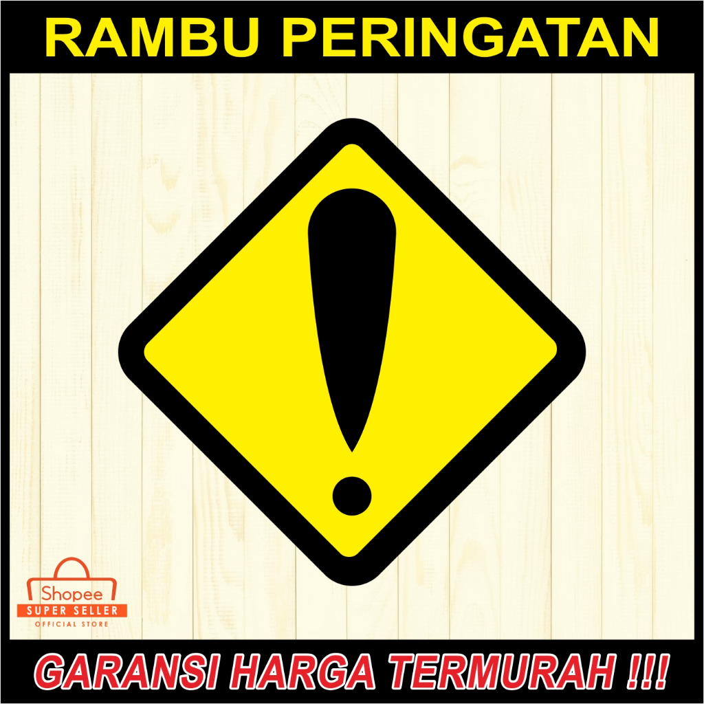 Jual Rambu Akrilik Acp Plat Shopee Indonesia