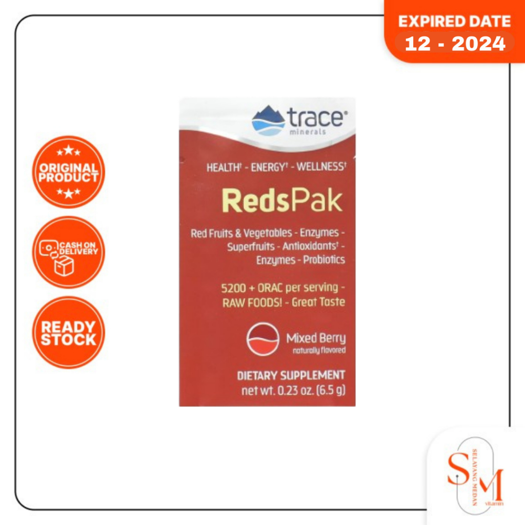 Jual Trace Minerals Reds Pak Sachet Antioksidan Enzym Probiotic