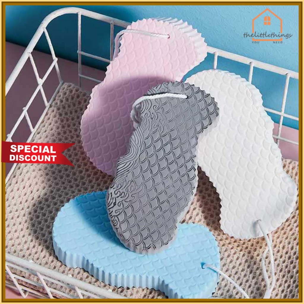 Jual Little Things COD Super Soft Bath Sponge Magic Dead Skin Remover ...