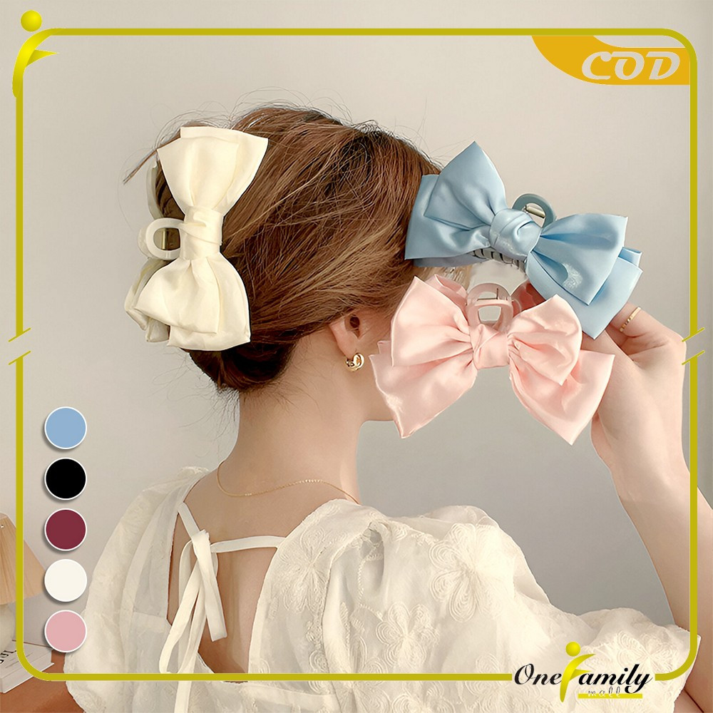 Jual ONE-C1011 Jedai Pita Wanita Korea Big Hair Claw Fashion / Jepitan ...