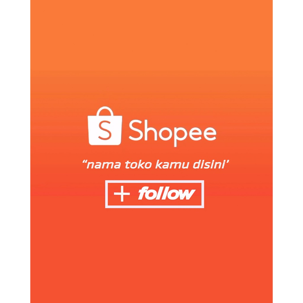 Jual Animasi tombol follow toko kamu di shopee | Shopee Indonesia