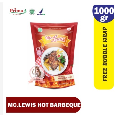 Jual Mc Lewis Saus Hot Barbeque 1kg Shopee Indonesia