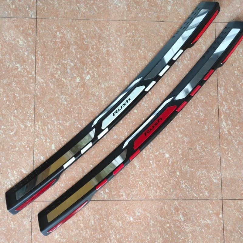 Jual Sill Plate Silplate Pintu Bagasi Belakang Samping Toyota All New Rush Sampai