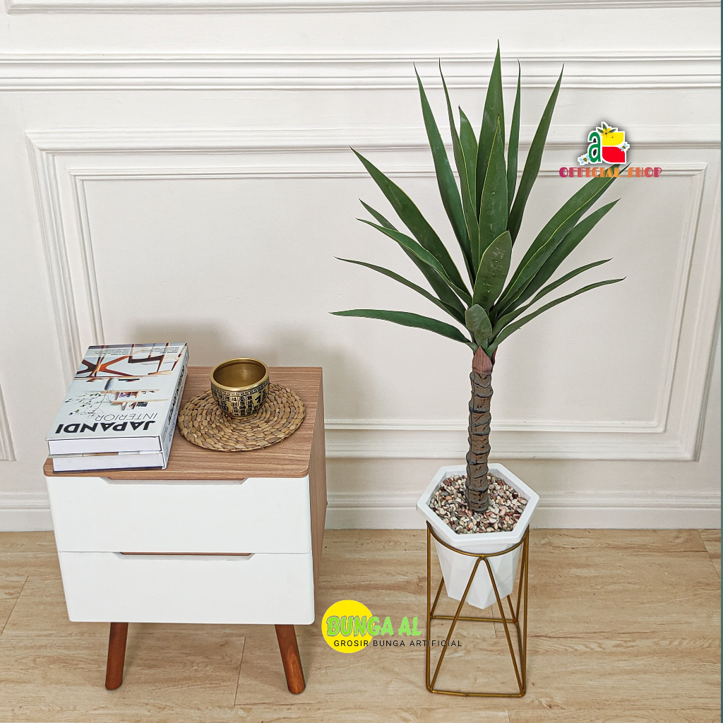 Jual tanaman artificial tombak raja tanaman plastik hiasan ruang tamu ...