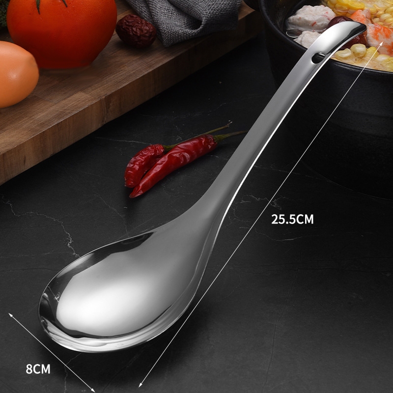 Jual Besar Ladle Round Spoon Soup/Sendok Bulat Sayur /Stainless Sendok ...