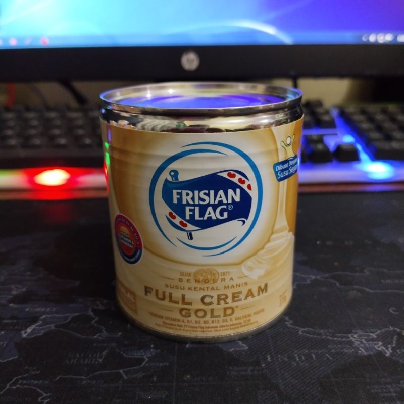 Jual Frisian Flag Full Cream Gold Kaleng 370g | Shopee Indonesia