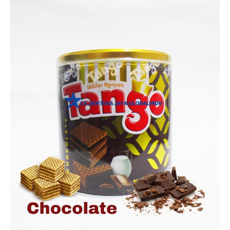 Jual Wafer Tango Rasa Cokelat Kaleng | Wafer Chocolate | Shopee Indonesia