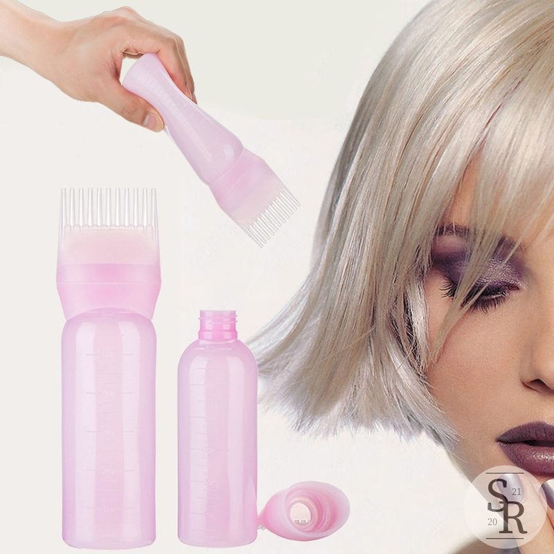 Jual Botol Wadah Pewarna Rambut | Alat Cat Rambut | Aplikator Cat Sisir ...