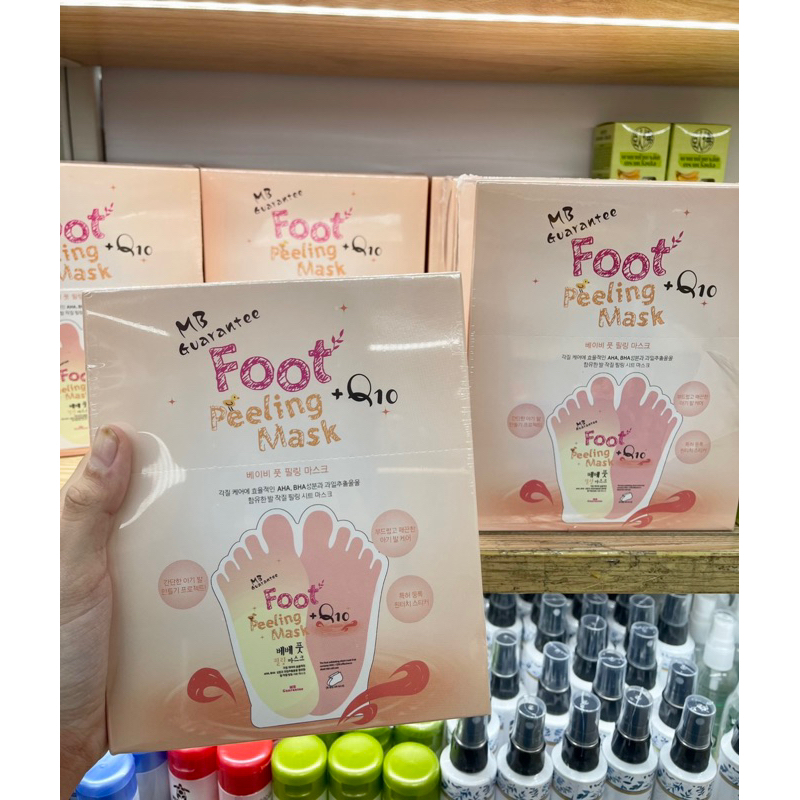 Jual MB FOOT PEELING MASK +Q10 ORIGINAL THAILAND Shopee Indonesia
