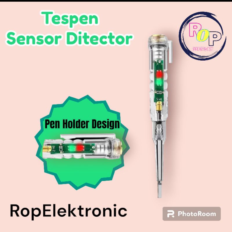 Jual Obeng Tespen Minus LED Merah Hijau Sensor Tespen Viral | Shopee ...
