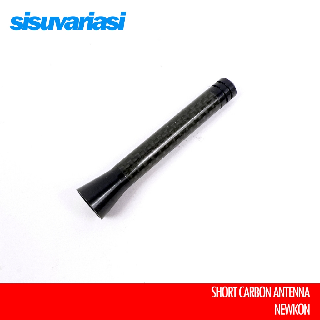 Jual Antena Mobil Pendek Carbon 7,7 cm Newkon | Shopee Indonesia