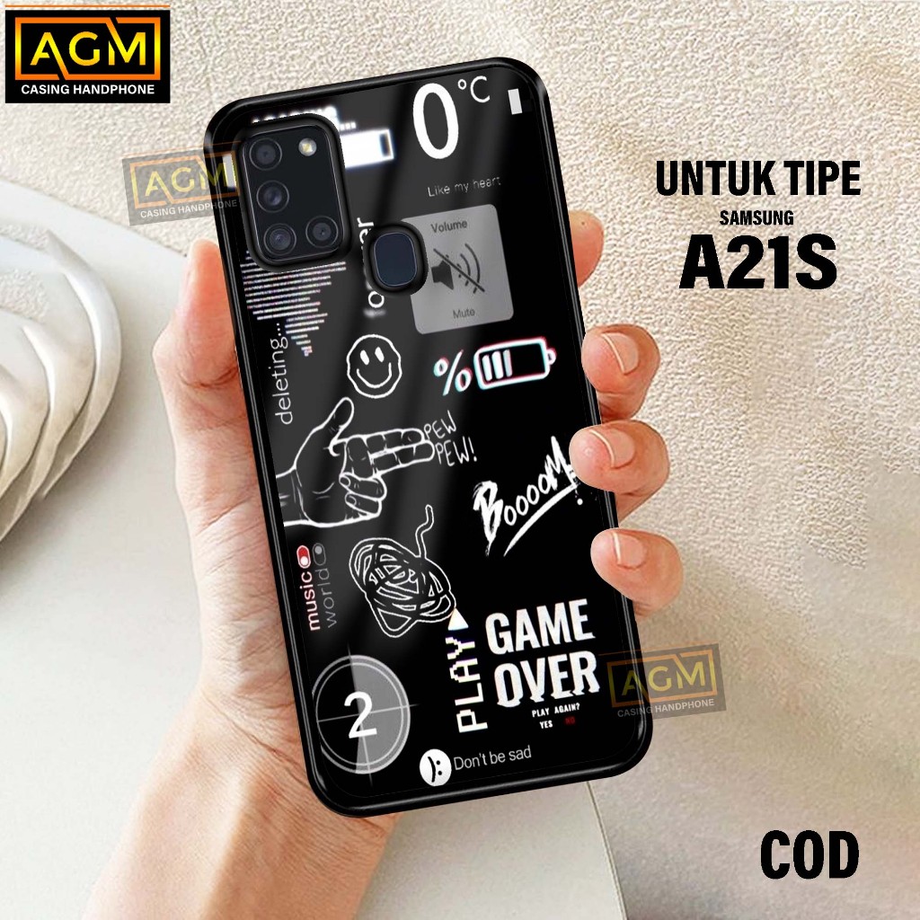 Jual Case Samsung A21S Terbaru Case kilau New Case Glossy casing