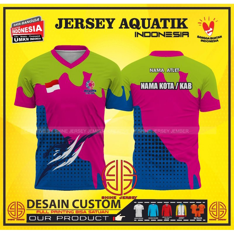 Jual JERSEY AQUATIK INDONESIA | Shopee Indonesia