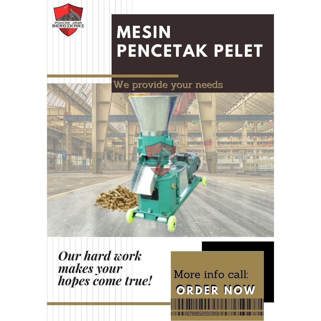 Jual Mesin Pencetak Pelet - Mesin Pembuat Pelet - Mesin Pelet - Mesin