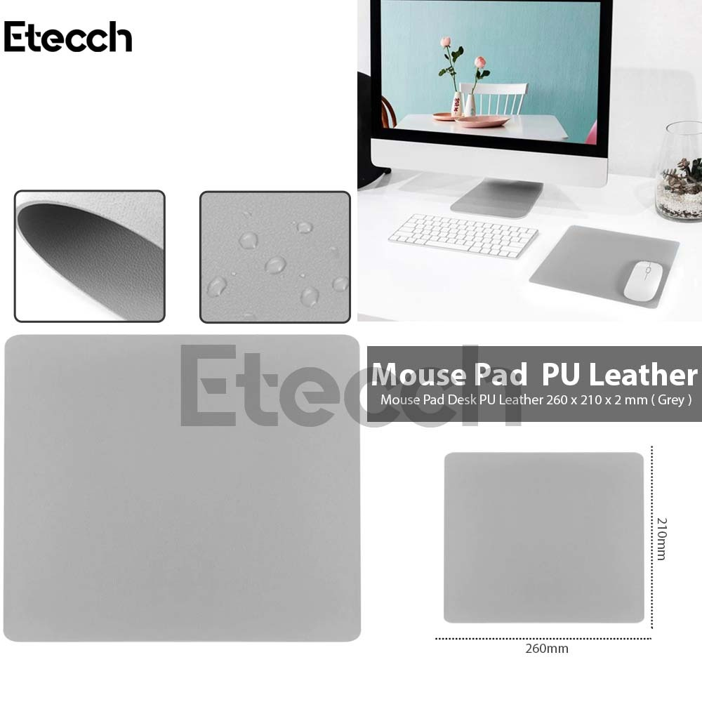 Jual Alas Mouse Simple Gaming Mouse Pad PU Leather | Shopee Indonesia