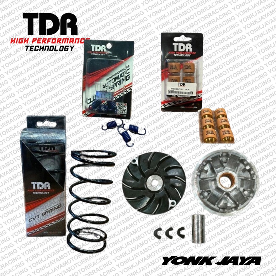 Jual Paket Cvt Tdr Honda Beat Fi Beat Street Scoopy Fi Spacy Fi Stater Halus Shopee