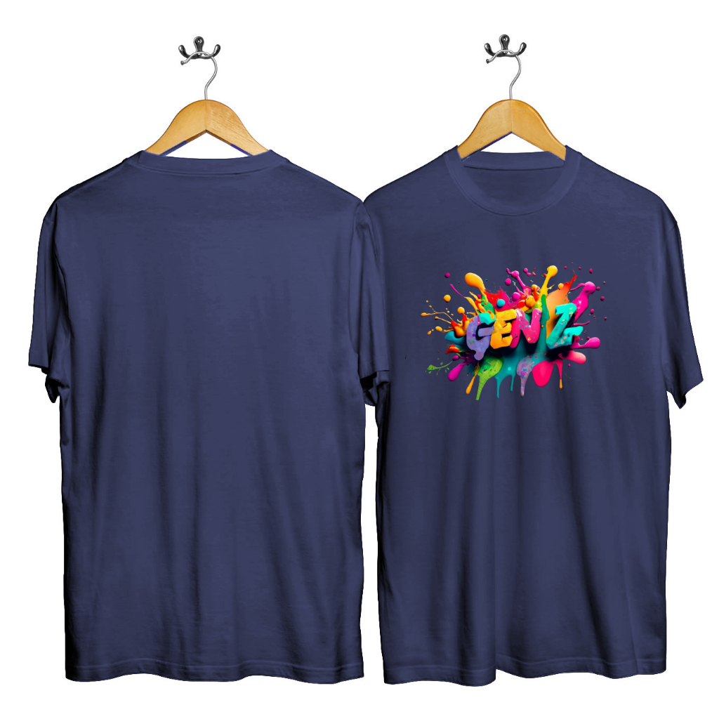 Jual Baju Kaos Printing DTF Tulisan GEN Z | Shopee Indonesia
