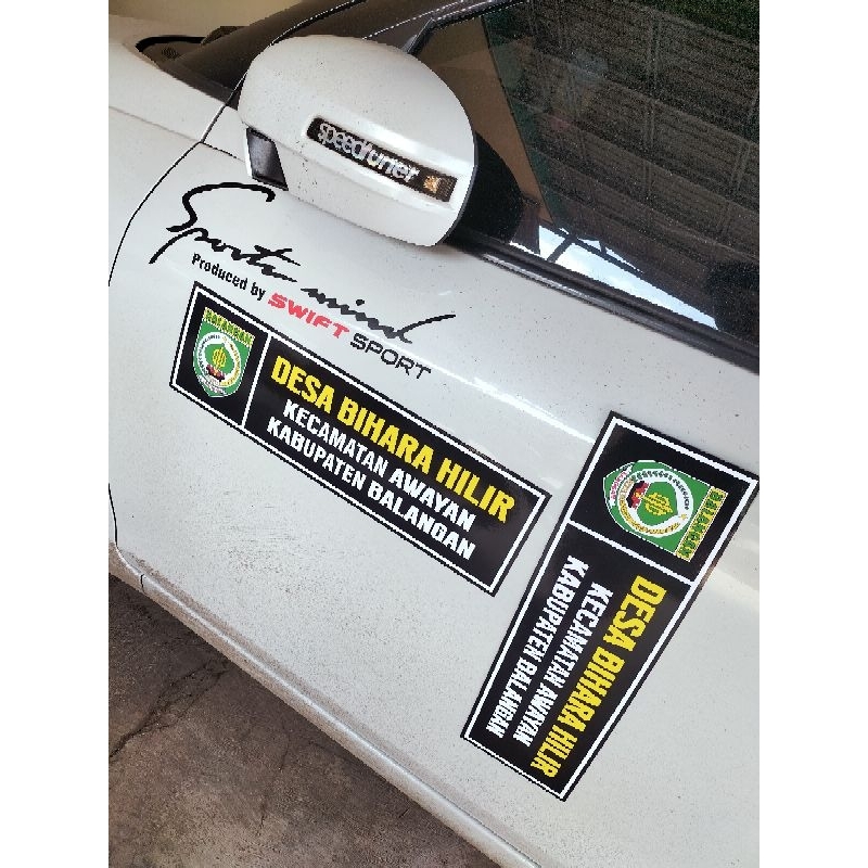 Jual MAGNET Sticker / Stiker magnet mobil bisa request / custom ...