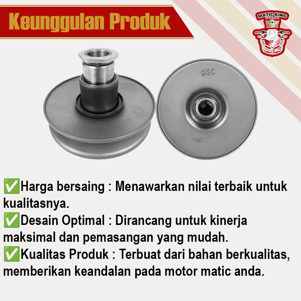 Jual Pully Pulley Puli Belakang Only Yamaha Mio J Fino Soul GT Xride ...