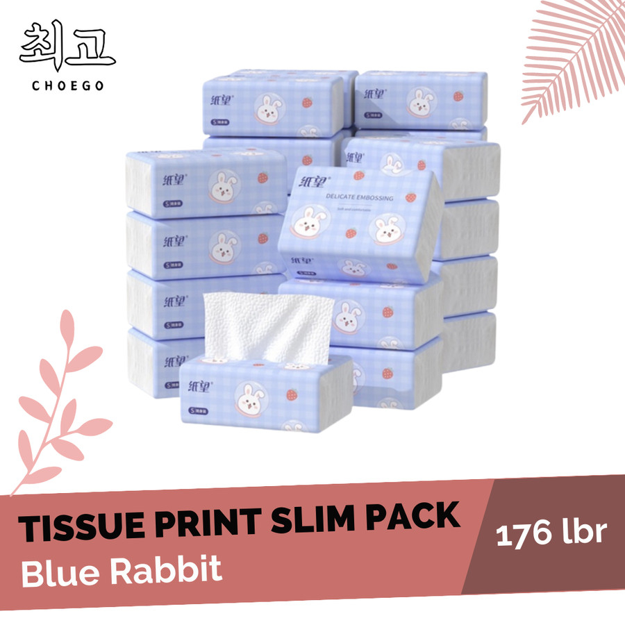 Jual DRY FACIAL Tissue Wajah Tissue Kering / Embossed Mini Pack 4ply ...