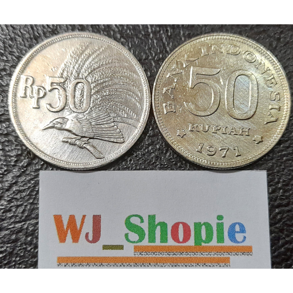 Jual Uang Kuno 50 rupiah 1971 | Shopee Indonesia