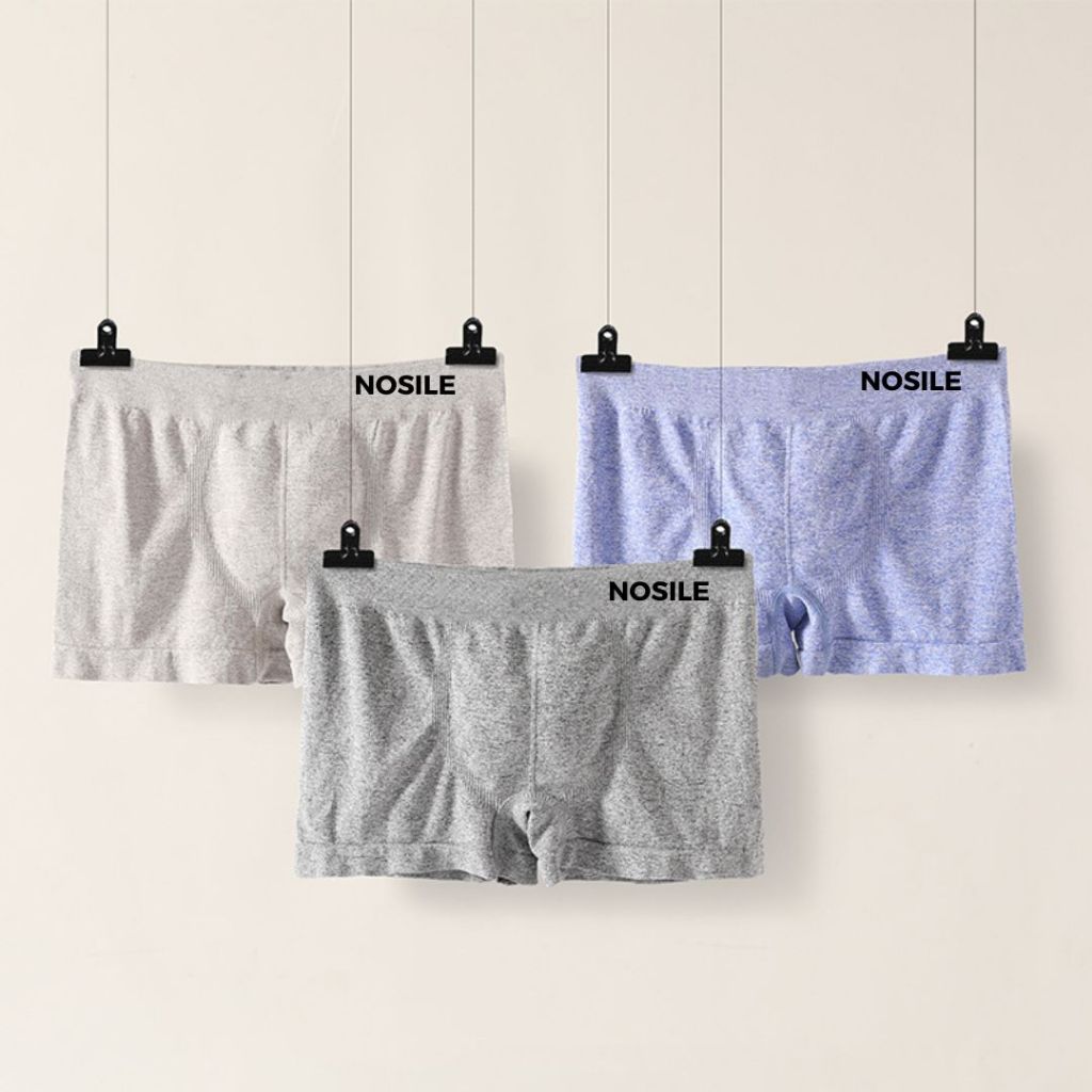 Jual NOSILE - 3PCS Nosile Underwear Seamless | Celana dalam boxer pria