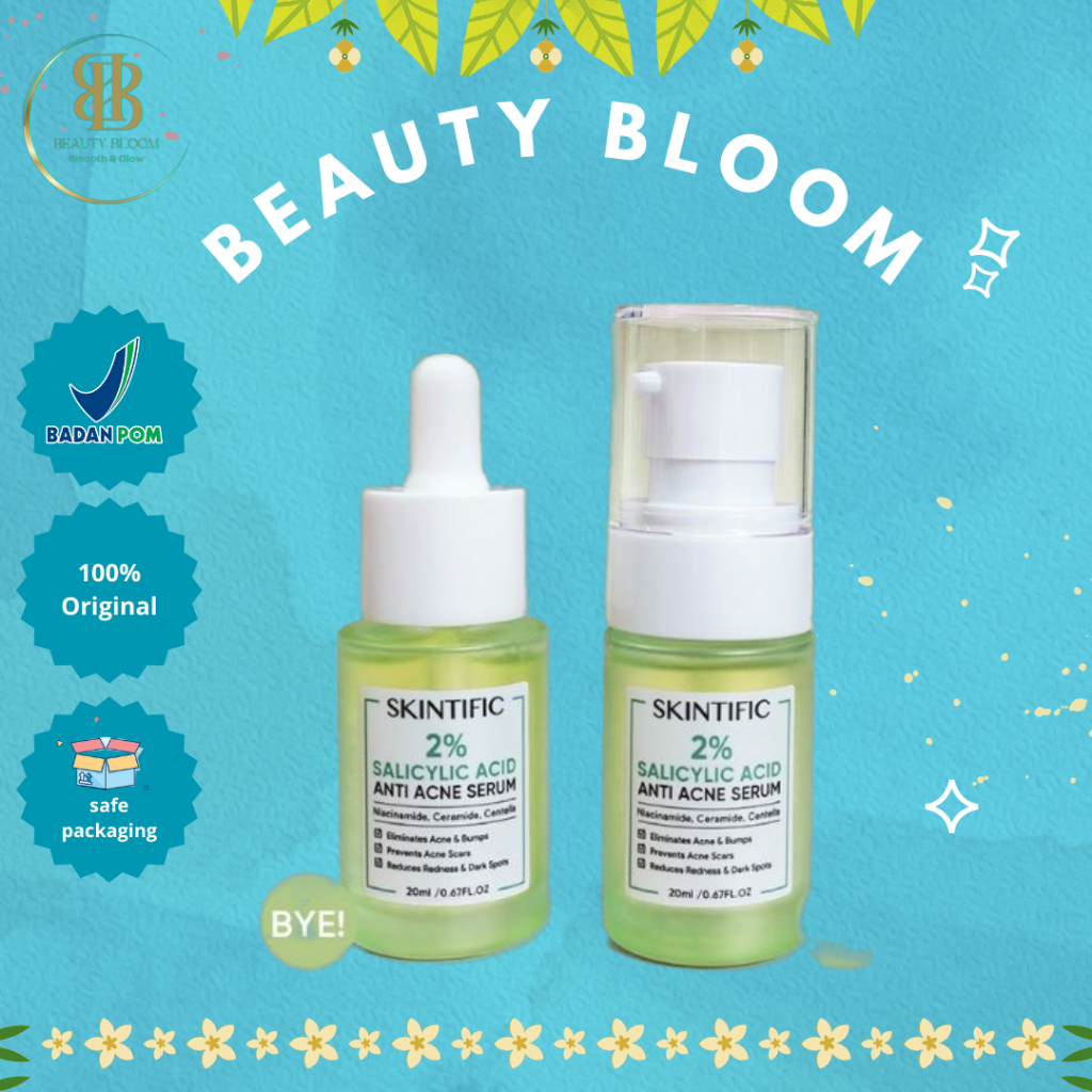 Jual Skintific 2 Salicylic Acid Anti Acne Serum Spot Scars Treatment