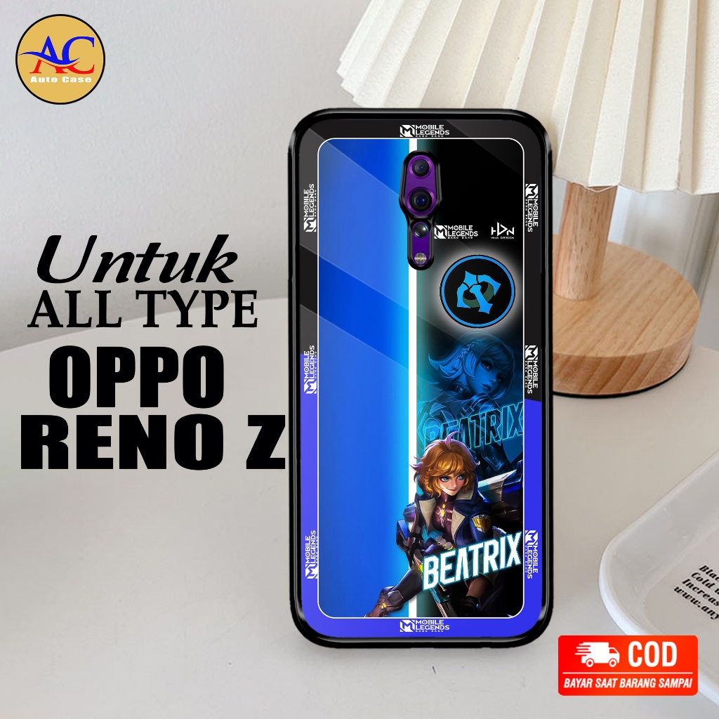 Jual Case OPPO RENO Z Casing terbaru Auto Case motif MLBB Case