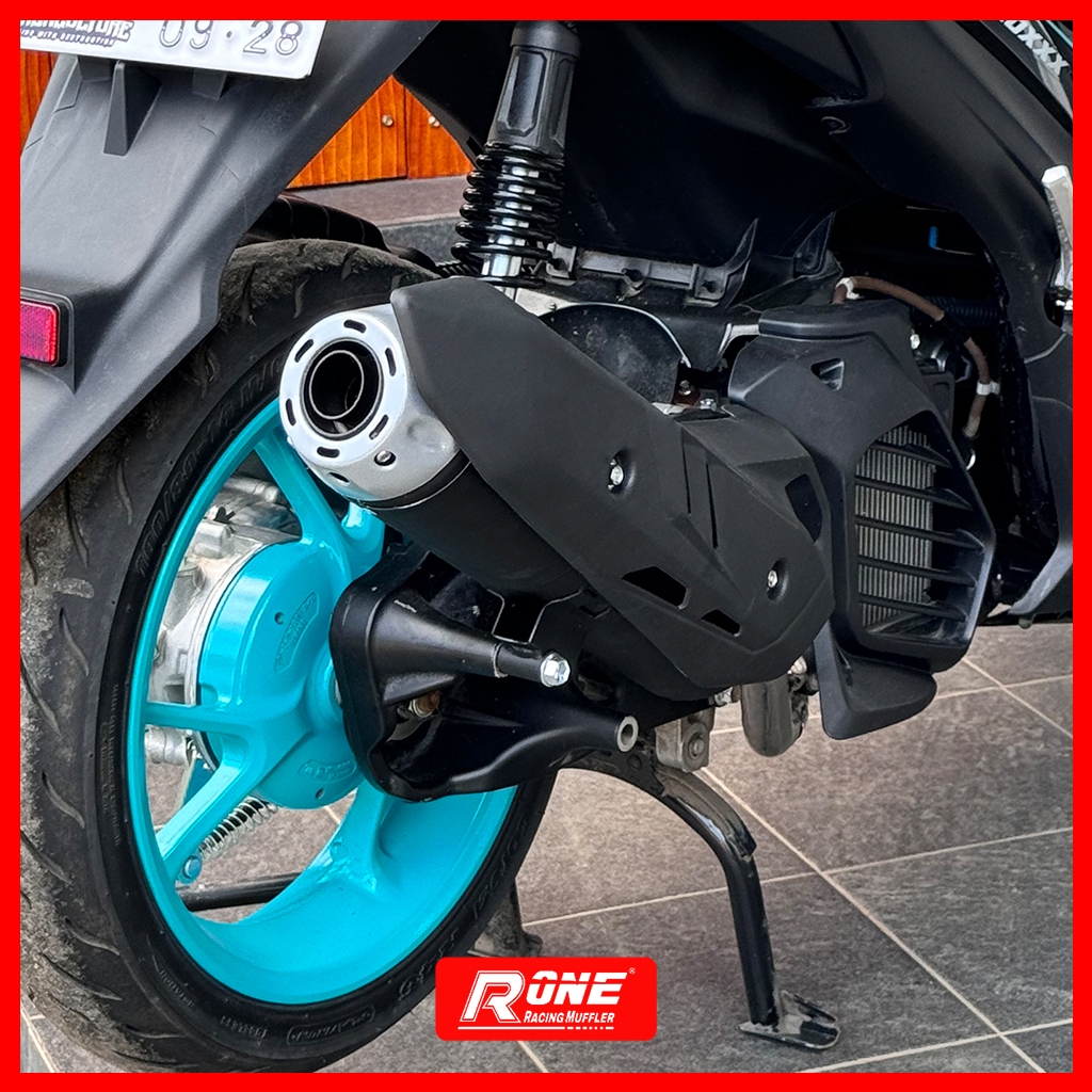 Jual R One Racing Knalpot Standar Racing Untuk Aerox New | Shopee Indonesia