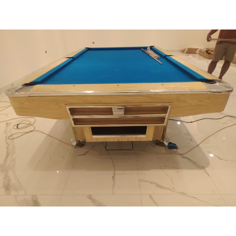 Jual meja billiard 9feet premio - meja bilyar - meja billiard | Shopee ...