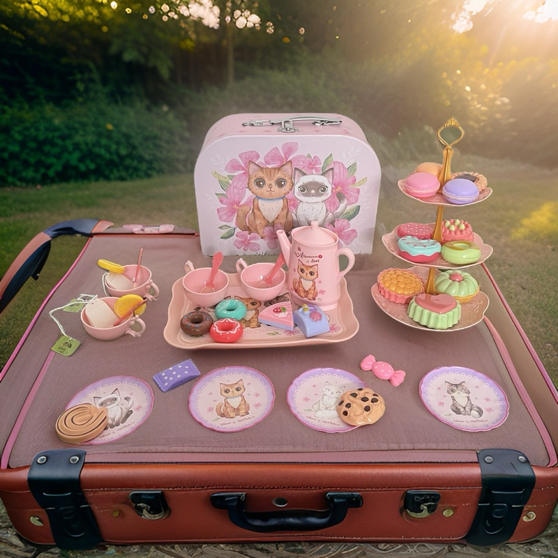 Jual Mainan Teapot Set Afternoon Tea Lengkap Dengan Tas | Shopee Indonesia