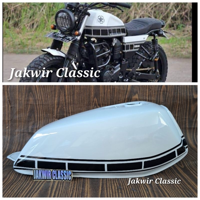 Jual Tangki Japstyle Scrambler Custom Model Tangki GL Pro Shopee