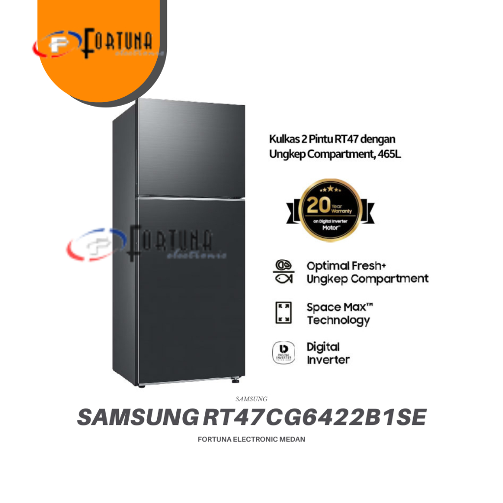 Jual KULKAS 2 PINTU SAMSUNG RT47CG6422B1SE / RT47 KULKAS 2 PINTU W ...