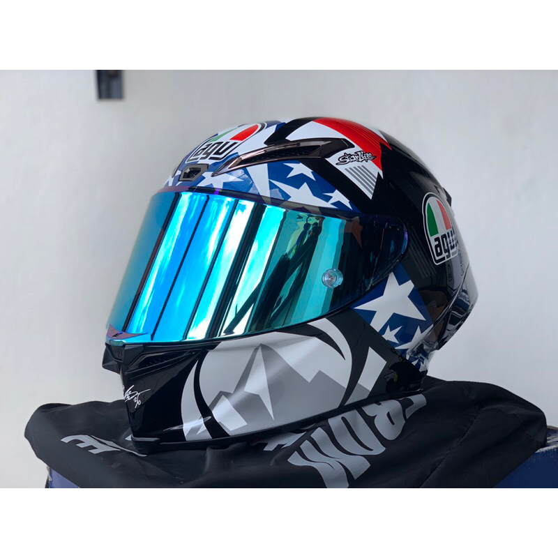 Jual AGV Pista GPRR Mir Americas | Shopee Indonesia