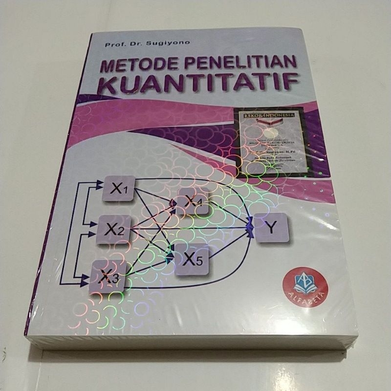 Jual Buku Metode Penelitian Kuantitatif Prof Dr Sugiyono - ORIGINAL ...