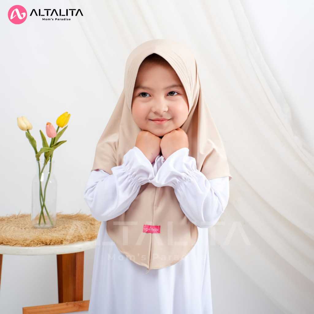 Jual Altalita - Hijab Alea Instan Anak Usia 3 - 9 Tahun Bahan Jersey ...