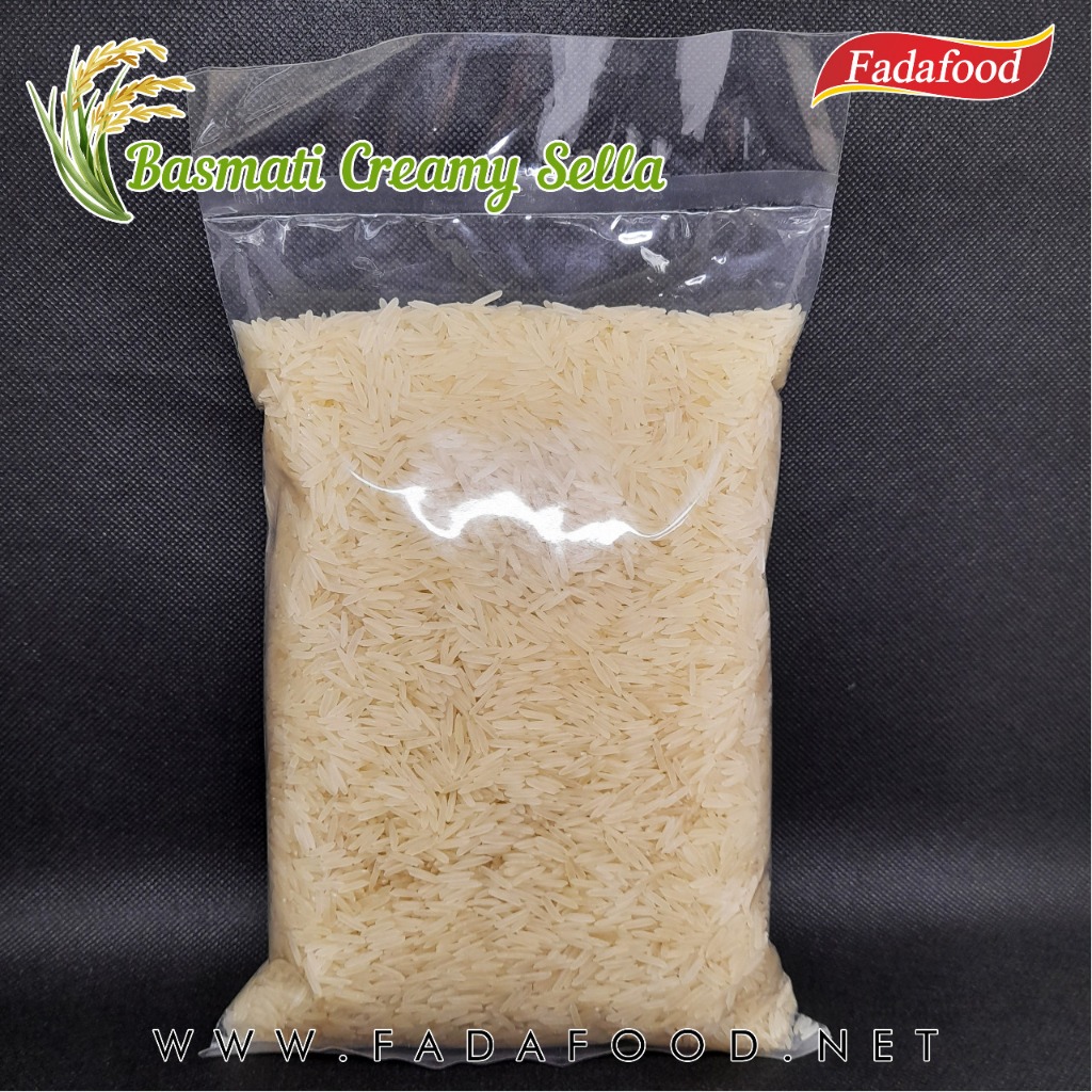 Jual Beras Basmati Creamy Sella Repacking 1kg | Shopee Indonesia
